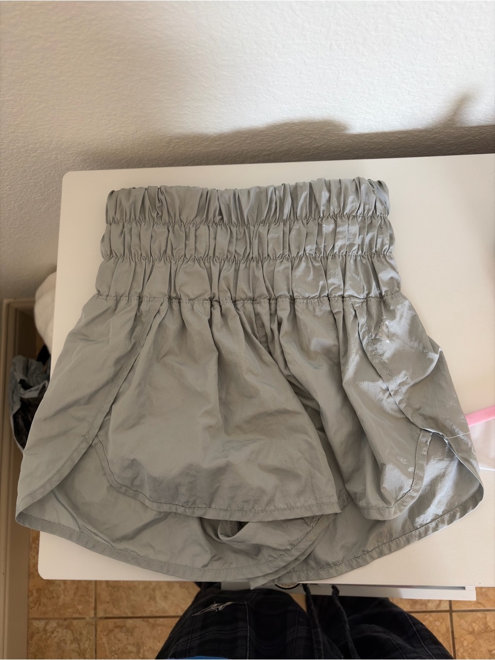 FP Movement by Free People Light Gray Athletic Shorts